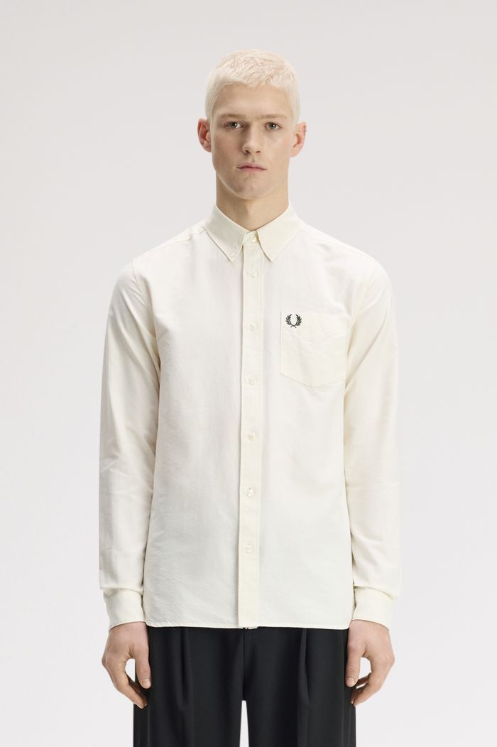 Concealed Tipping Oxford Shirt