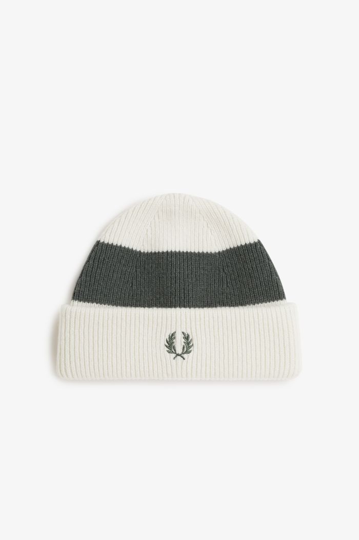 Bold Stripe Beanie Hat