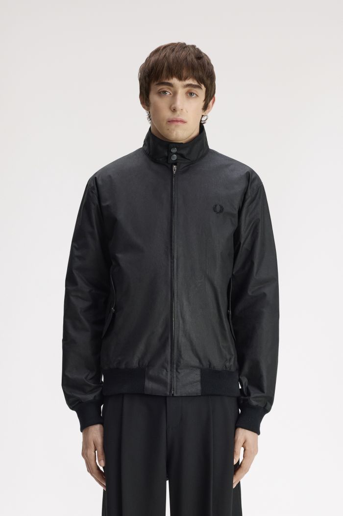 Waxed Harrington Jacket