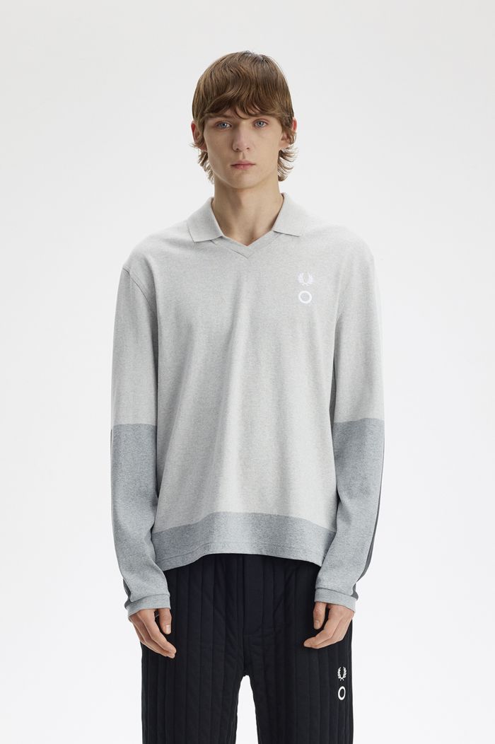 Long Sleeve Jersey Polo Shirt